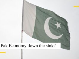 pakistan flag waving in wind